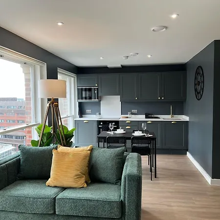 Hayy Luxury 1 Bed In Centre 3* Leeds (West Yorkshire)