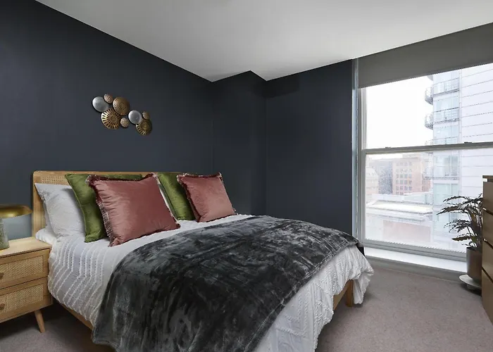 Hayy Luxury 1 Bed Apartment In Leeds City Centre Лідс