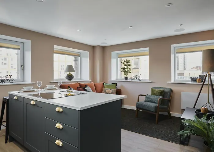 Hayy Luxury 1 Bed Apartment In Leeds City Centre リーズ