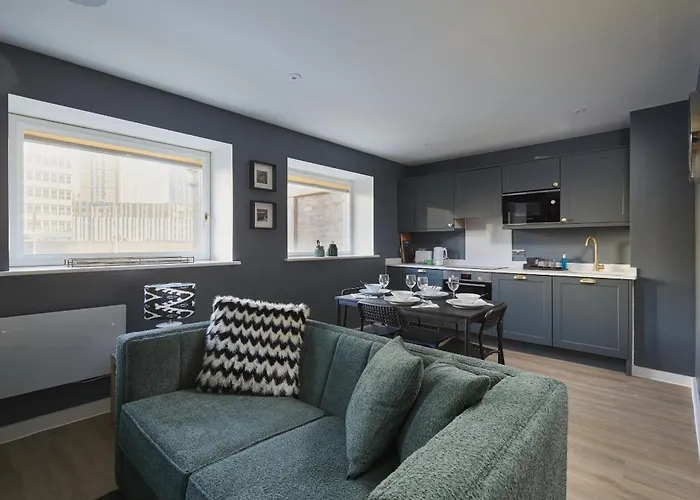 Hayy Luxury 1 Bed Apartment In Leeds City Centre Aparthotel 4*